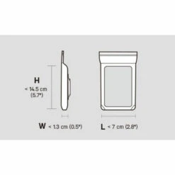 Topeak Smartphone Drybag 5 -Vêtements De Cyclisme topeak smartphone drybag 5 bike equipment to6136 tt9831b 3 23764 2